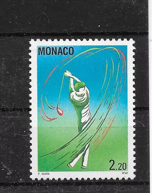 d605 MONACO/ Golf MiNr 2118 **