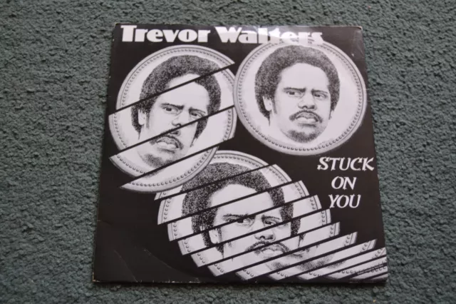 Trevor Walters – Stuck On You 7'' Vinyl 1983 Misprint I & S Production – IST 002