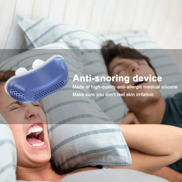 Electric Anti Snorer Easy To Use Silicone Stop Snoring Tool for All Nose Shapes 2