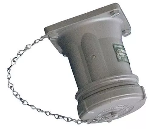 Appleton ADR1044, 100 A, 4-Pole, 4-Wire, Pin and Sleeve Receptacle, 1 pc