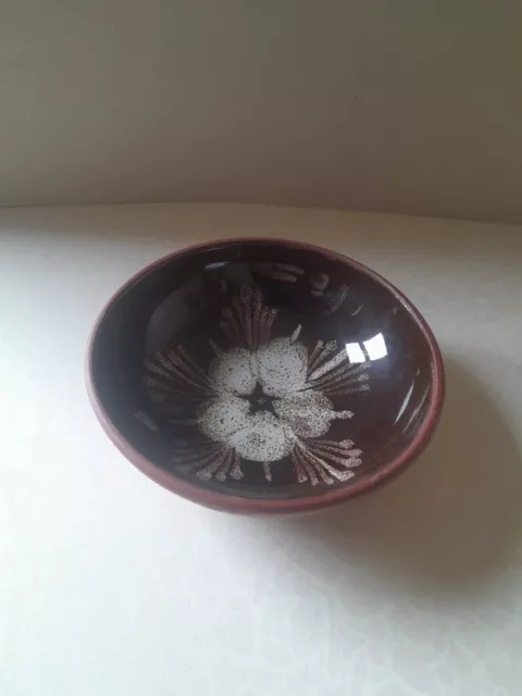 tenby Studio pottery Small Flower Pattern Bowl