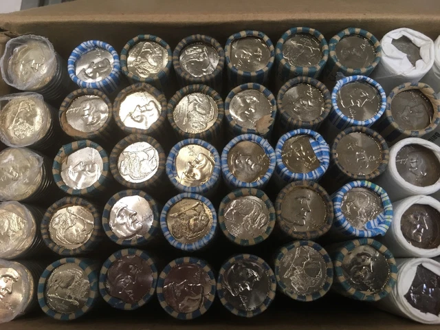 2005  Jefferson Buffalo Nickels  UNCIRCULATED roll  of 40 BU coins Bank Wrapped