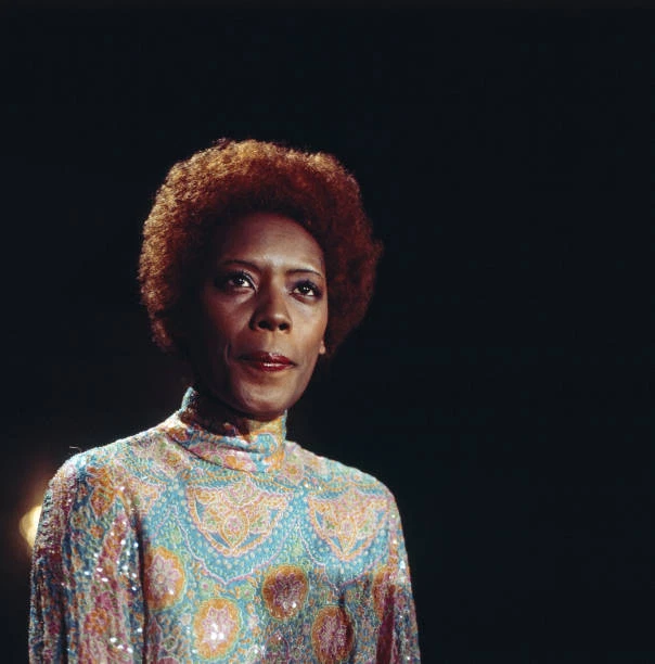 ANN PEEBLES AMERICAN songwriter and soul singer performing in Germ- Old