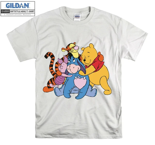 T-Shirt Winnie The Pooh alle Charaktere T-Shirt Männer Frauen Unisex 4031