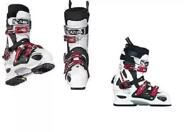 Scarpa Tornado White scarponi da sci allmountain freeride misura MP30,5 ski boot