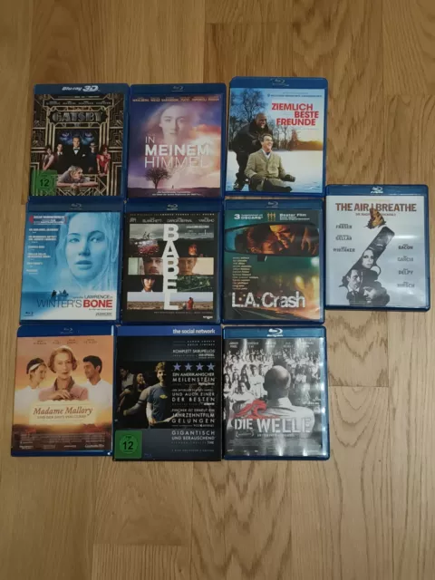 10 Bluray Dramen LA Crash, In meinem Himmel, Babel, Wiinters Bone