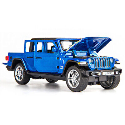 1/32 Jeep Gladiator Pickup Truck Model Car Diecast Model Truck Toy Boys Blue