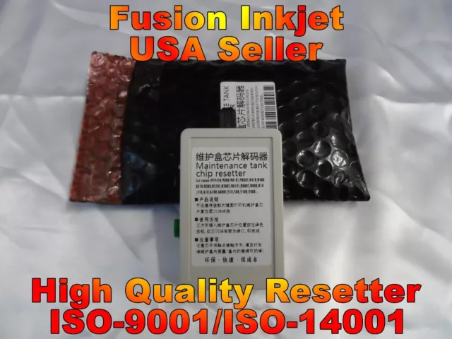 Canon Maintenance cartridge resetter ipf waste tank ink chip mc-09 mc-10 mc-16 g