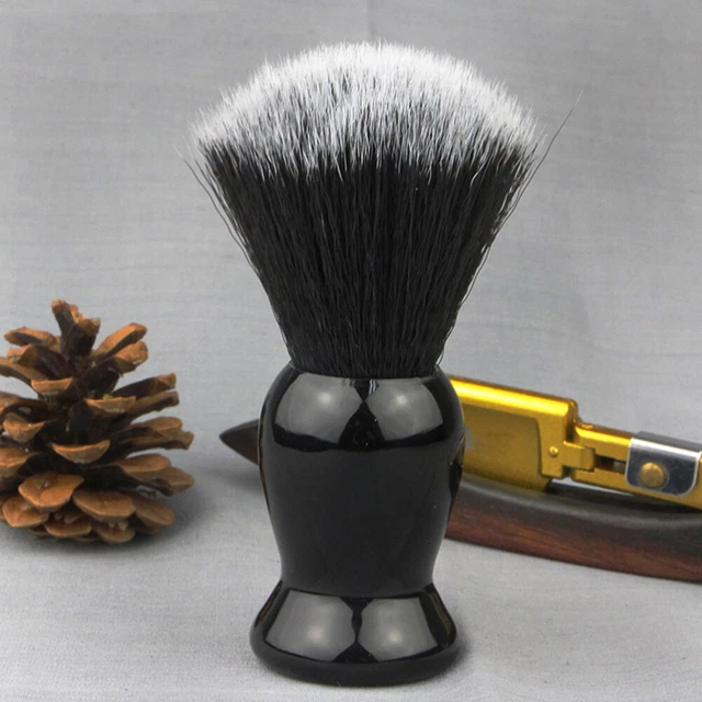 Wet Shaving Brush Beard Growth Brush Mustache Grooming Tool Portable Beard Brush
