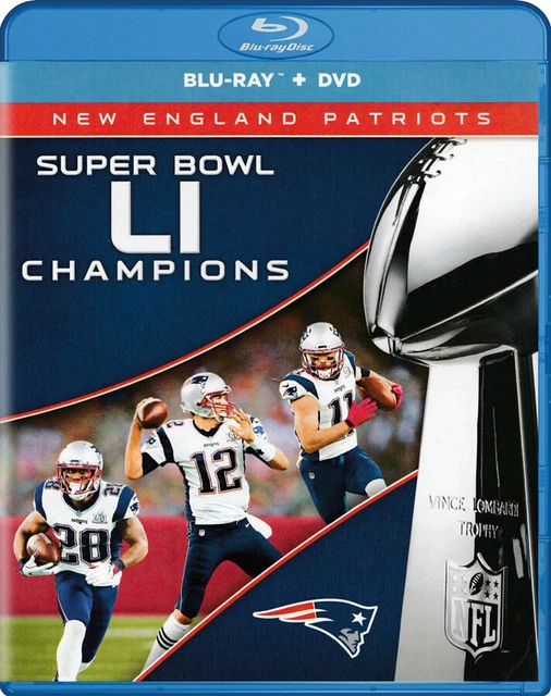 NFL - Super Ciotola Li Champions - Nuovo Inghilterra Pa Nuovo Blu