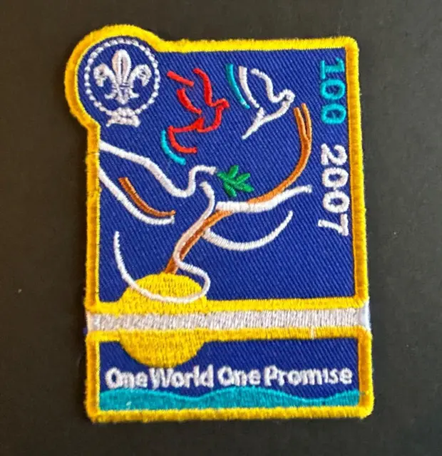 Scout  Badge / Patch  100- 2007 One World One Promise