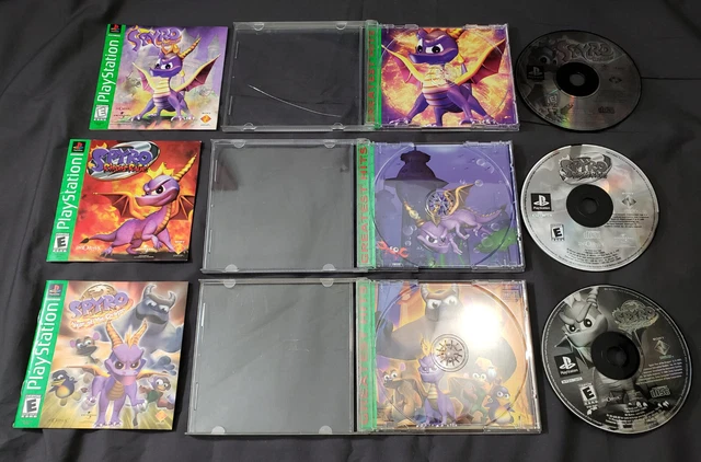 Jeu Sony Playstation 1 Spyro Year of the Dragon Platinum sans notice