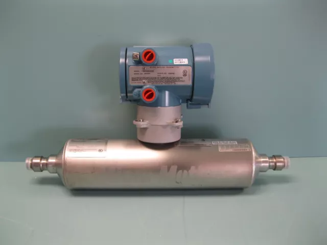 3/4" Micro Motion T075 Flow Sensor 1700 I12 AB Transmitter NEW E10