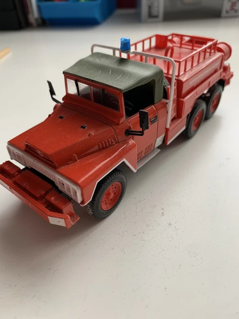 Camion De Pompiers Ford F 798T Hachette Collection 1:43 - Numéro 16, Modèle Métal Occasion