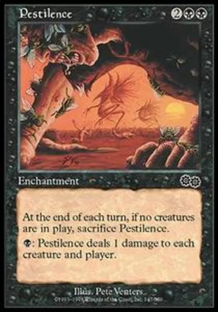 MRM ENGLISH Peste - Pestilence MTG Magic USG