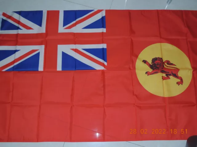 NEW British Empire Flag Red Civil Ensign of British North Borneo Malaya 3ftX5ft