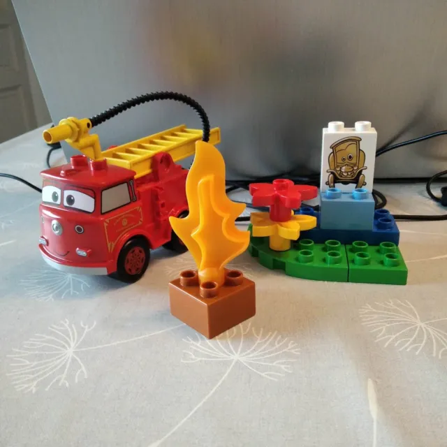 LEGO DUPLO 10592 Le Camion de pompier à échelle Figurine Soldat du Feu - TBE