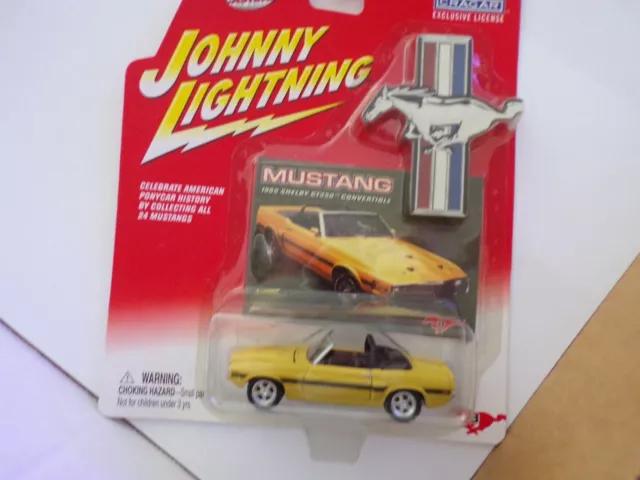 Johnny Lightning--Mustang Series--1969 Shelby GT350 Convertible