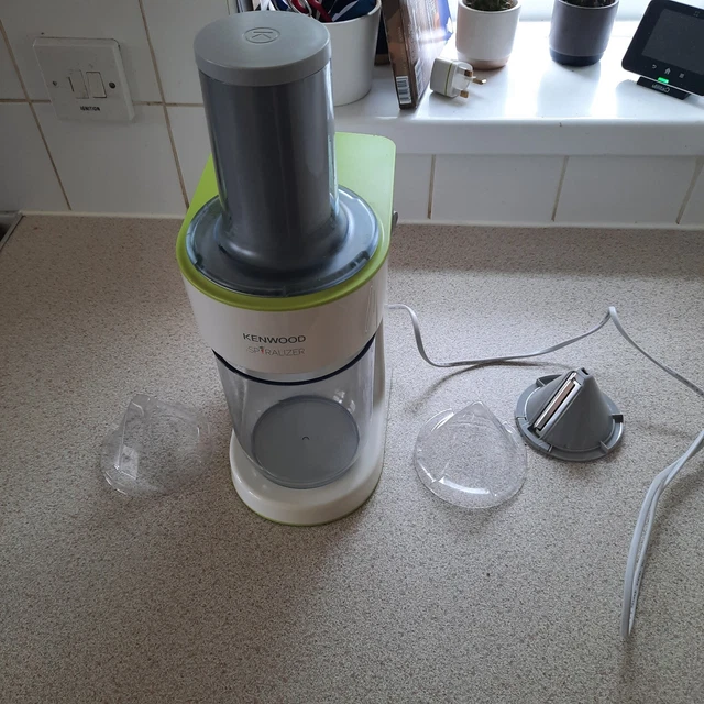 Espiralizador eléctrico Kenwood FGP20 blanco y verde F3