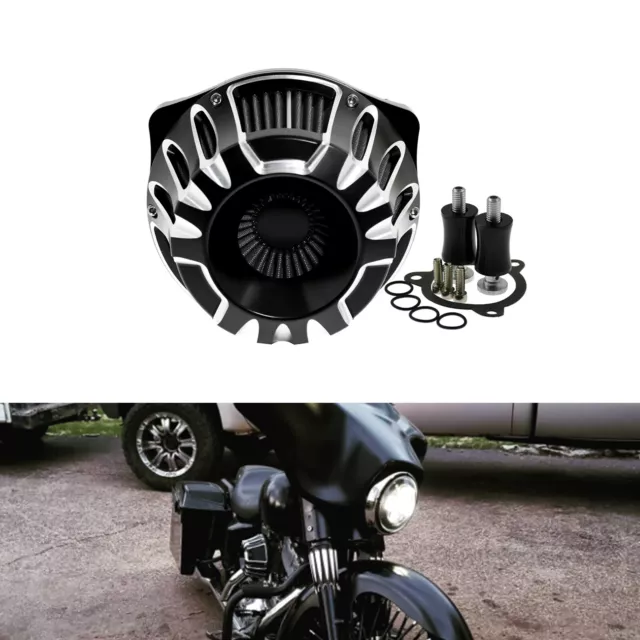 Inversé Cut Filtre à Air purificateur d'air Pour Harley Touring Trike 2008-2016