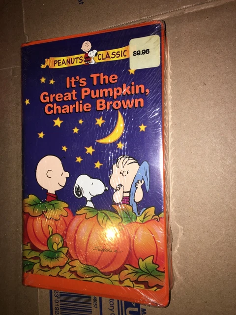 It's The Great Pumpkin Charlie Brown Vhs VHS ITS THE Great Pumpkin, Charlie Brown, 1996, Clamshell New /Sealed