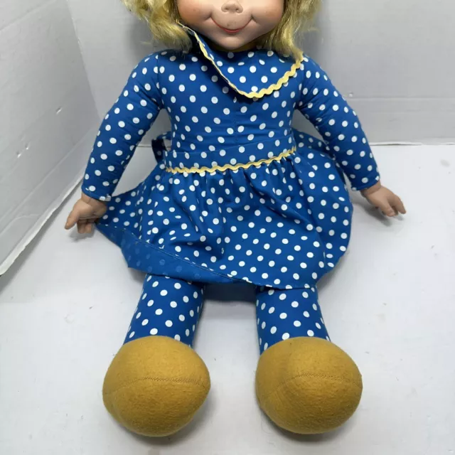 Vintage 2000 Mrs. Beasley Talking Pull String Doll 22” Family Affair 3