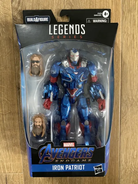 Marvel Legends Avengers Endgame Iron Patriot nuovo con scatola