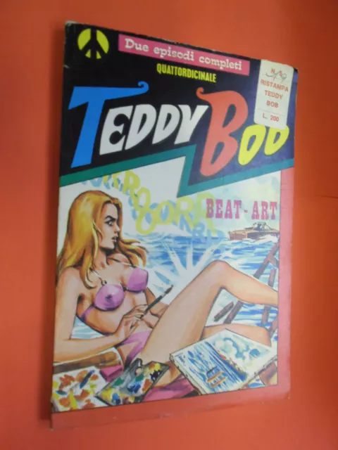 Teddy Bob Fumetto Giovane 2°Serie N° 19 Astorina 1973 -Diabolik