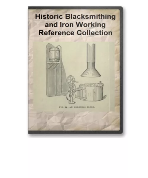 Blacksmithing Library: Blacksmith Forging Anvil Wrought Iron Work 20 Books B291