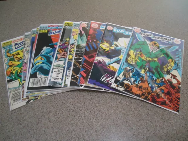 Blue Ribbon Comics Complete Series 1-14