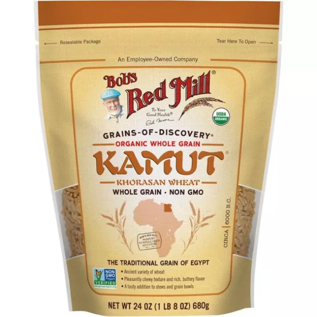 Bob's Red Mill Organic Whole Grain Kamut 24 oz Pkg