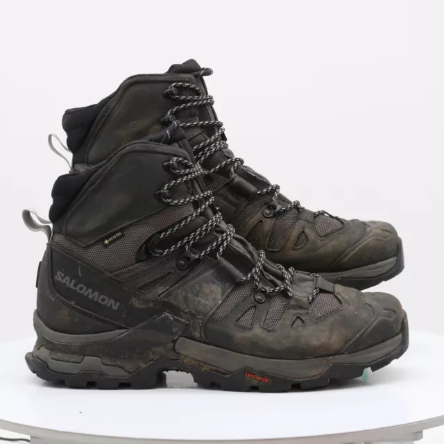 SALOMON QUEST 4 Mens Walking Boots Uk 11 Eu 46 Dark Grey Rrp 200