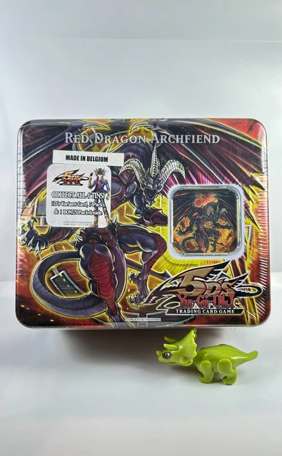 Yu-Gi-Oh ! 5DS Rouge Dragon Archfiend Tin Promo Carte Sealed English 2008 1ED