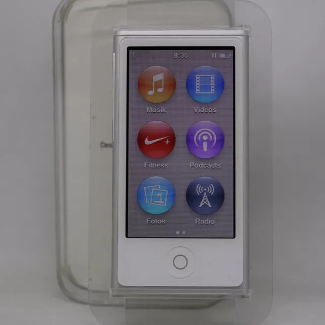 Apple iPod nano 7. Generation Silber (16GB) MP3 / TOP / Bluetooth / vom Händler