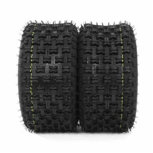 Two 22x10-9 Sport ATV Tires All Terrain AT 6 Ply Tubeless Black Rubber