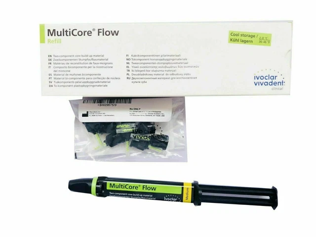 IVOCLAR VIVADENT Dental MultiCore Flow Core Build up Material 10g