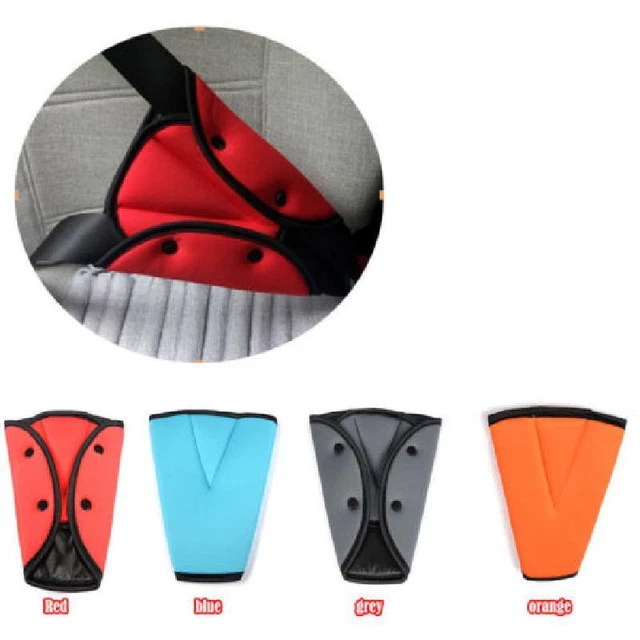 Child Kids Safety Car Seat Belt Shoulder Harness Adjuster Pad Strap Cover Clip