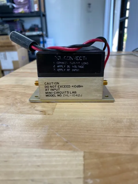 Mini-circuits ZHL-1042J SMA Medium Power Amplifier 10 to 4200 MHz