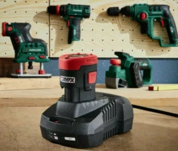 PARKSIDE 12V 2AH Battery Charger for Cordless Hammer Drill PBHA