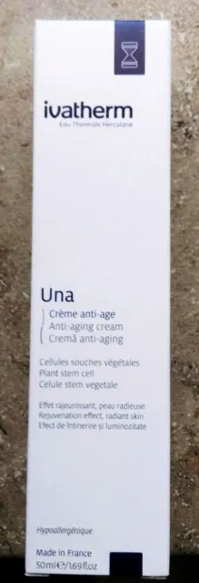 Ivatherm Una crème anti-âge cellules souches végétales effet rajeunissant...