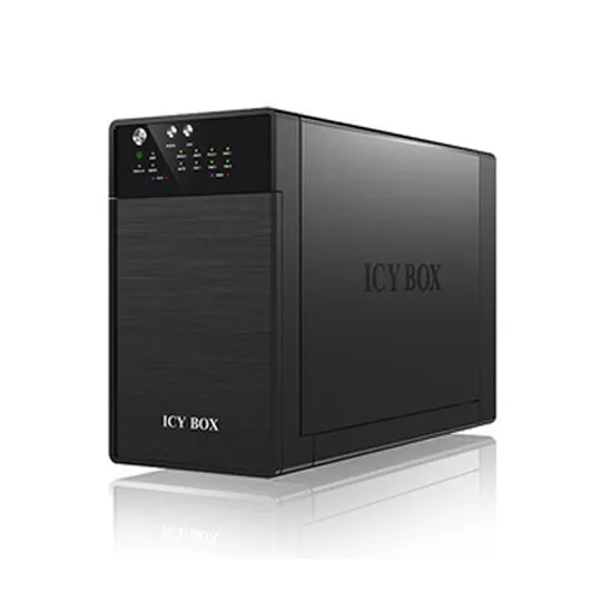 ICY BOX IB-RD3620SU3 External RAID System for 3.5" SATA3 HDD Via USB 3.0 / eSATA