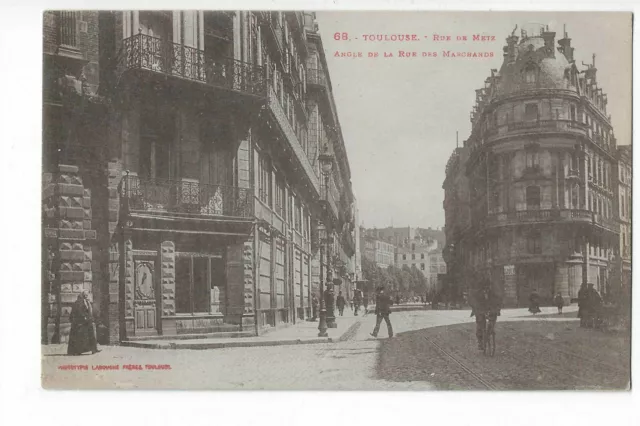 31  Toulouse  La Rue De Metz  Angle De La Rue Des Marchands