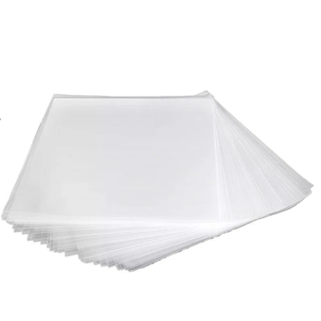 50 pz custodia disco gel OPP per giradischi lettore LP vinile borsa disco piatta ON6