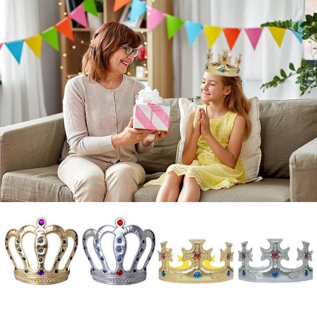 Corona compleanno principessa bambina festa fascia per capelli corona cappello regolabile