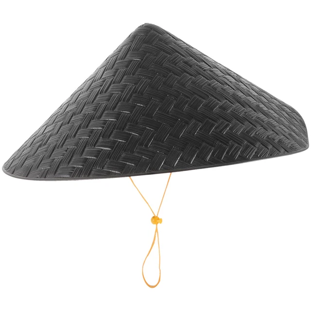 Cappello di bambù classico cinese cosplay bambù tessuto performance requi