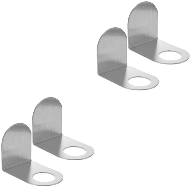 4 piezas Soporte De Champú De Pared Botellas Colgador Depósito Loción