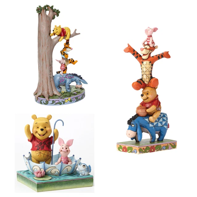 DISNEY TRADITIONS WINNIE the Pooh Figurines by Jim Shore NEW in Branded Gift Box £49.95 DISNEY TRADITIONS WINNIE the Pooh Figurines by Jim Shore NEW in Branded Gift Box £49.95