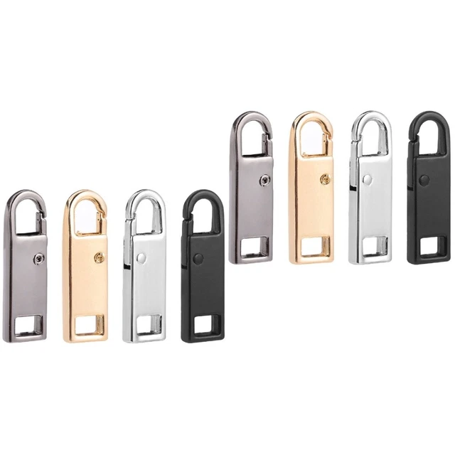 8 Pcs Zipper Attachment Detachable Zipper Removable Labels Small Zipper