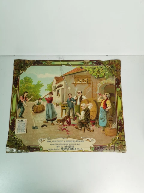 Enseigne Publicitaire Vintage En Carton Lithographié Pour Soda/root Beer Papa - Format 27x9 Pouces, Originale