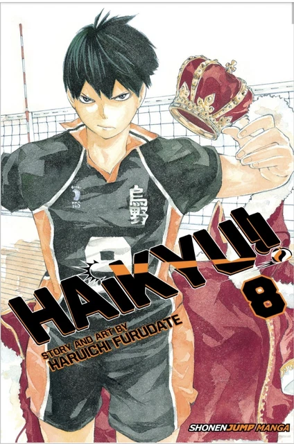 Haikyu!! Manga Volume 8 - English - Brand New
